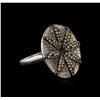 Image 1 : 14KT White Gold 3.32ctw Fancy Light Brown Diamond Ring