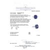 Image 3 : 4.60ct Tanzanite and Diamond Ring - 14KT White Gold