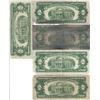 Image 4 : Lot of 10 Assorted United States Red Seal $2 Bills