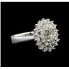 Image 1 : 1.27ctw Diamond Ring - 14KT White Gold