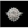 Image 2 : 1.27ctw Diamond Ring - 14KT White Gold