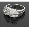 Image 1 : 0.45ctw Diamond Ring - 14KT White Gold
