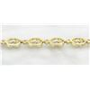 Image 7 : 2.40ctw Tanzanite and Diamond Bracelet - 14KT Yellow Gold