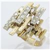 Image 5 : 0.83ctw Diamond Ring - 14KT Yellow Gold