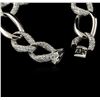 Image 3 : 18KT White Gold 3.59ctw Diamond Bracelet