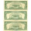 Image 2 : 1963 $5 Red Seal Bill Lot of 3