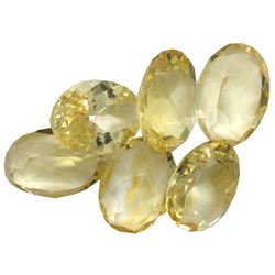 30.11ctw Oval Mixed Citrine Quartz Parcel