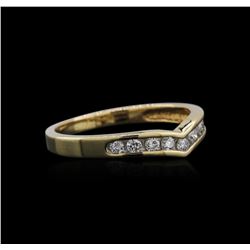 14KT Yellow Gold 0.25ctw Diamond Ring