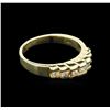 Image 1 : 0.18ctw Diamond Ring - 14KT Yellow Gold
