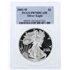 Image 1 : 2002-W PCGS PR70DCAM Silver Eagle Silver Dollar