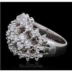 14KT White Gold 2.67ctw Diamond Ring