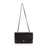 Image 1 : Authentic Vintage Chanel Medium Flap Bag in Black Caviar Leather GB4574
