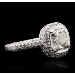 14KT White Gold 1.78ctw Diamond Ring