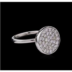 14KT White Gold 0.51ctw Diamond Ring