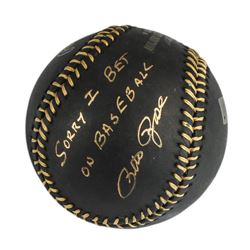 Autographed Pete Rose "I'm Sorry" Baseball