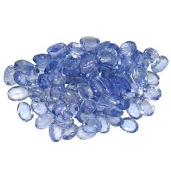 12.46ctw Oval Mixed Tanzanite Parcel