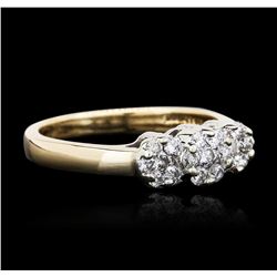 14KT Two-Tone Gold 0.35ctw Diamond Ring