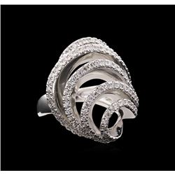 1.11ctw Diamond Ring - 14KT White Gold