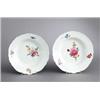 Image 1 : A set of two Meissen PLATES, Marcolino periode, A set of two Meissen PLATES, Marcolino periode...