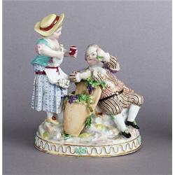 A Meissen FIGURE, Marcolino periode (1774-1814),, A Meissen FIGURE, Marcolino periode (1774-181...