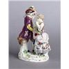Image 1 : A Meissen FIGURE, marked 1818-1924, partly gilt,, A Meissen FIGURE, marked 1818-1924, partly gi...