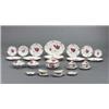 Image 1 : A Royal Copenhagen 108-piece TABLE SERVICE,, A Royal Copenhagen 108-piece TABLE SERVICE, purple...