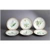 Image 1 : A set of six Royal Copenhagen "Flora Danica", A set of six Royal Copenhagen "Flora Danica" DISH...