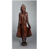 Image 1 : A THAI WOOD BUDDHA, 19th century, sculptured and, A THAI WOOD BUDDHA, 19th century, sculptured...