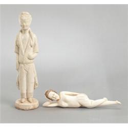 A 19th CENTURY CHINESE IVORY MEDICINEDOLL, length, A 19th CENTURY CHINESE IVORY MEDICINEDOLL, l...