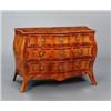 Image 1 : A rococo giltmounted walnut and plum COMMODE,, A rococo giltmounted walnut and plum COMMODE, Vi...