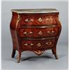 Image 1 : A Swedish rococo ormolu mounted kingwood COMMODE,, A Swedish rococo ormolu mounted kingwood COM...