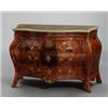 Image 1 : A Swedish rococo gilt mounted jacaranda, kingwood, A Swedish rococo gilt mounted jacaranda, kin...