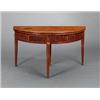 Image 1 : A German oak DINING TABLE, around 1800, hinged, A German oak DINING TABLE, around 1800, hinged...