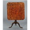 Image 1 : A Swedish late 18th century burr alder TILT TOP, A Swedish late 18th century burr alder TILT TO...