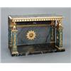 Image 1 : A Swedish late 18th century painted and gilt wood, A Swedish late 18th century painted and gilt...