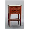 Image 1 : A Louis XVI gilt mounted jacaranda TABLE À, A Louis XVI gilt mounted jacaranda TABLE À ÉCRIRE,...