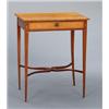 Image 1 : A Swedish late 18th century mahogany SEWING, A Swedish late 18th century mahogany SEWING TABLE,...