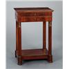 Image 1 : An empire brass mounted mahogany SEWING TABLE,, An empire brass mounted mahogany SEWING TABLE,...