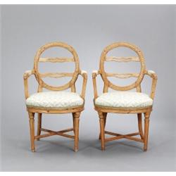 A pair of Swedish late 18th century cut and, A pair of Swedish late 18th century cut and polish...