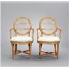 Image 1 : A pair of Swedish late 18th century cut and, A pair of Swedish late 18th century cut and polish...