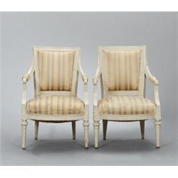 A set of two Swedish late 18th century cut and, A set of two Swedish late 18th century cut and...