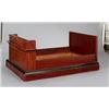 Image 1 : An empire brass mounted mahogany and painted BED,, An empire brass mounted mahogany and painted...