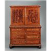 Image 1 : A late baroque gilt mounted alder and walnut, A late baroque gilt mounted alder and walnut CABI...