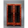 Image 1 : A Louis XVI gilt mounted jacaranda DISPLAY, A Louis XVI gilt mounted jacaranda DISPLAY CABINET,...