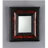 Image 1 : A baroque tortoiseshell MIRROR, 49 x 43,5 cm;, A baroque tortoiseshell MIRROR, 49 x 43,5 cm; re...
