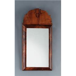 An English Queen Anne walnut MIRROR, early 18th, An English Queen Anne walnut MIRROR, early 18t...