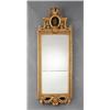 Image 1 : A Swedish late 18th century gilt wood MIRROR,, A Swedish late 18th century gilt wood MIRROR, si...