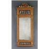 Image 1 : A Swedish late 18th century giltwood MIRROR, over, A Swedish late 18th century giltwood MIRROR,...
