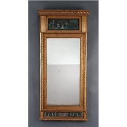 A Swedish late 18th century giltwood MIRROR,, A Swedish late 18th century giltwood MIRROR, Stoc...