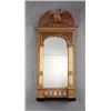 Image 1 : A Swedish empire gilt and painted MIRROR,, A Swedish empire gilt and painted MIRROR, labelsigne...